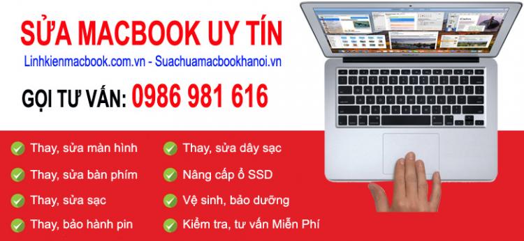 Dịch Vụ Sửa Macbook Uy Tín Lấy Ngay Tại Hà Nội